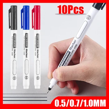 עט סימון ניתן למחיקה לוח עט דק מאוד בסדר החוד 0.5 מ 