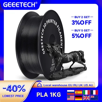 Geeetech מדפסת 3d נימה טהור PLA PETG פלסטיק 1.75 מ 